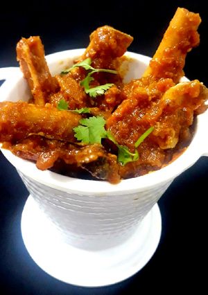 A picture of Mutton Masala.