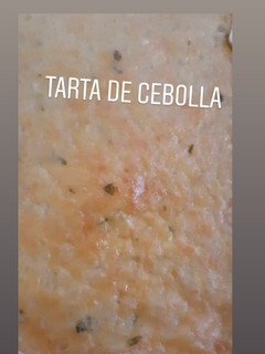 Una foto de Tarta de cebolla