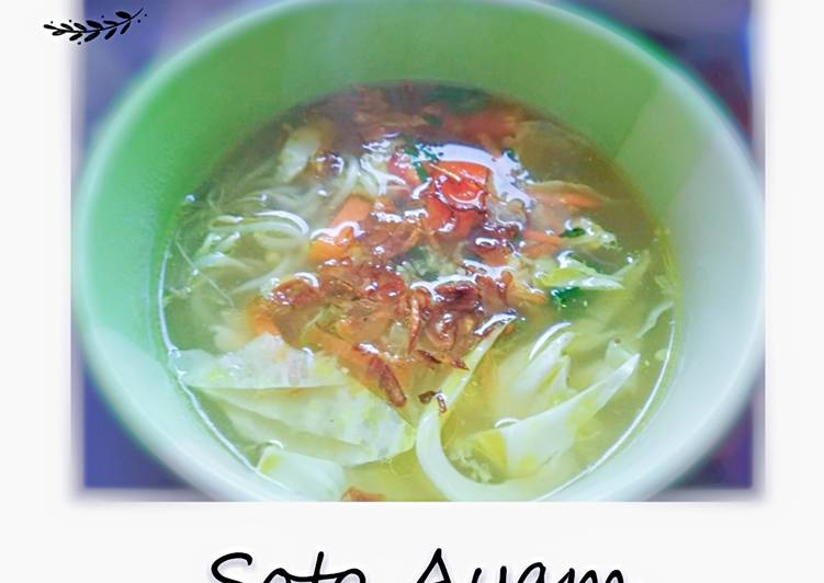 Resep !GURIH Soto Ayam masakan sehari hari