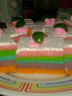 Foto resep Rainbow cake