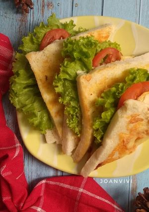 Foto resep Sandwich Telur Keju