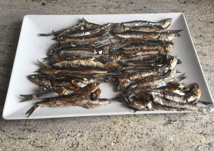 Boquerones a la plancha