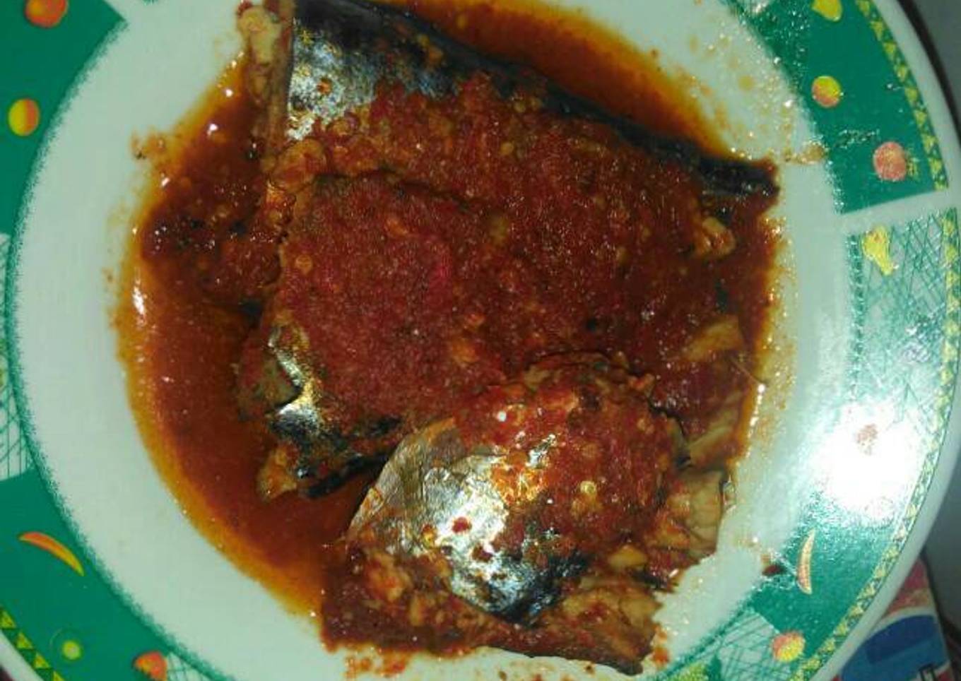 Resep Balado ikan salem asam seuhah seger, Enak Banget