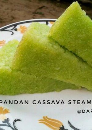Foto resep Bolu Singkong Pandan Kukus #indonesiamemasak