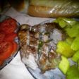 Cuadril al horno con papas y especias