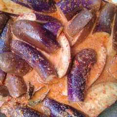 รูปของ Terong sambel kencur + santan