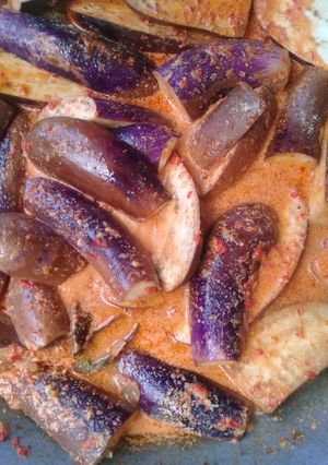 Foto resep Terong sambel kencur + santan