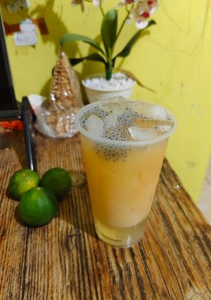 Foto resep Es Jeruk Yakult