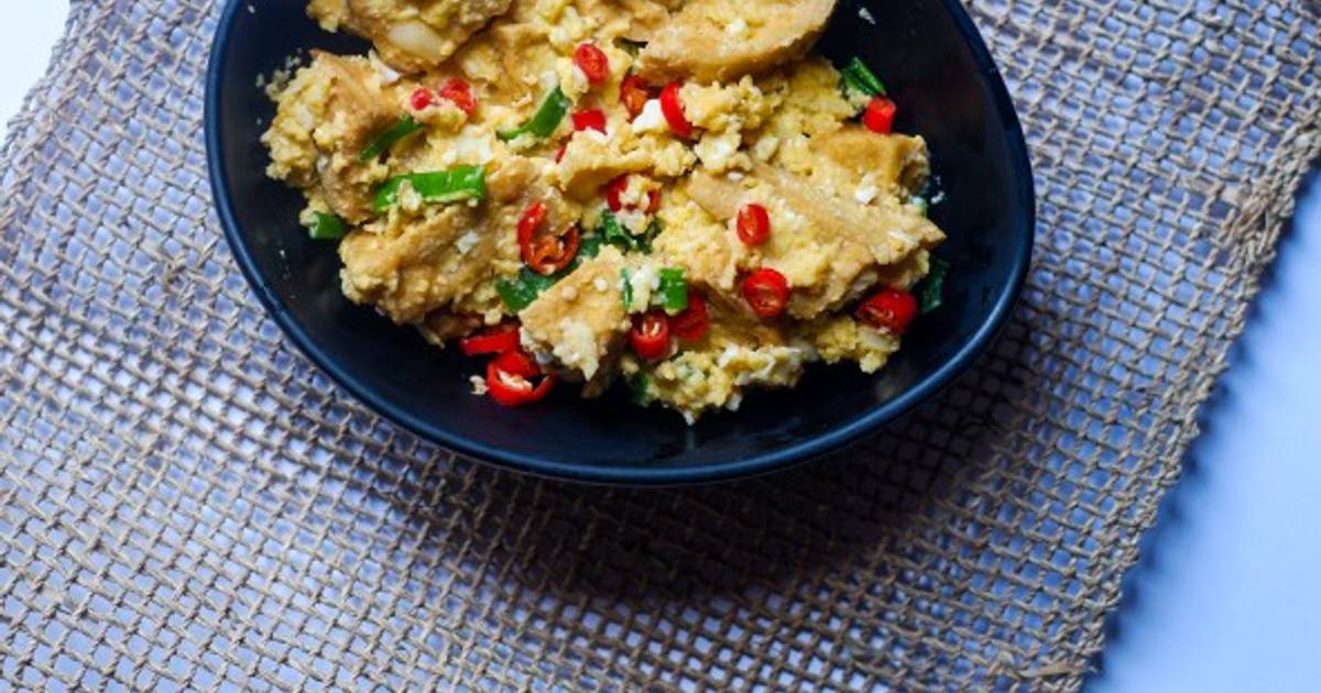 Resep Tahu Telur Asin Oleh Ira H Cookpad