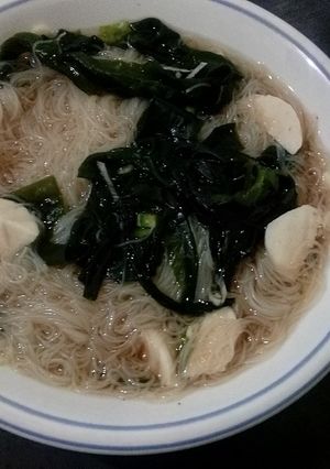 Foto resep Bihun rebus kuah Dashi