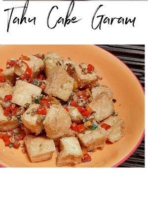Foto resep Tahu Cabe Garam
