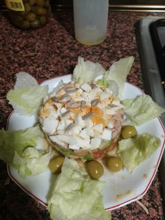 Una foto de Tartar de ensalada