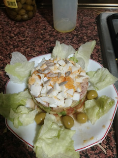 Una foto de Tartar de ensalada