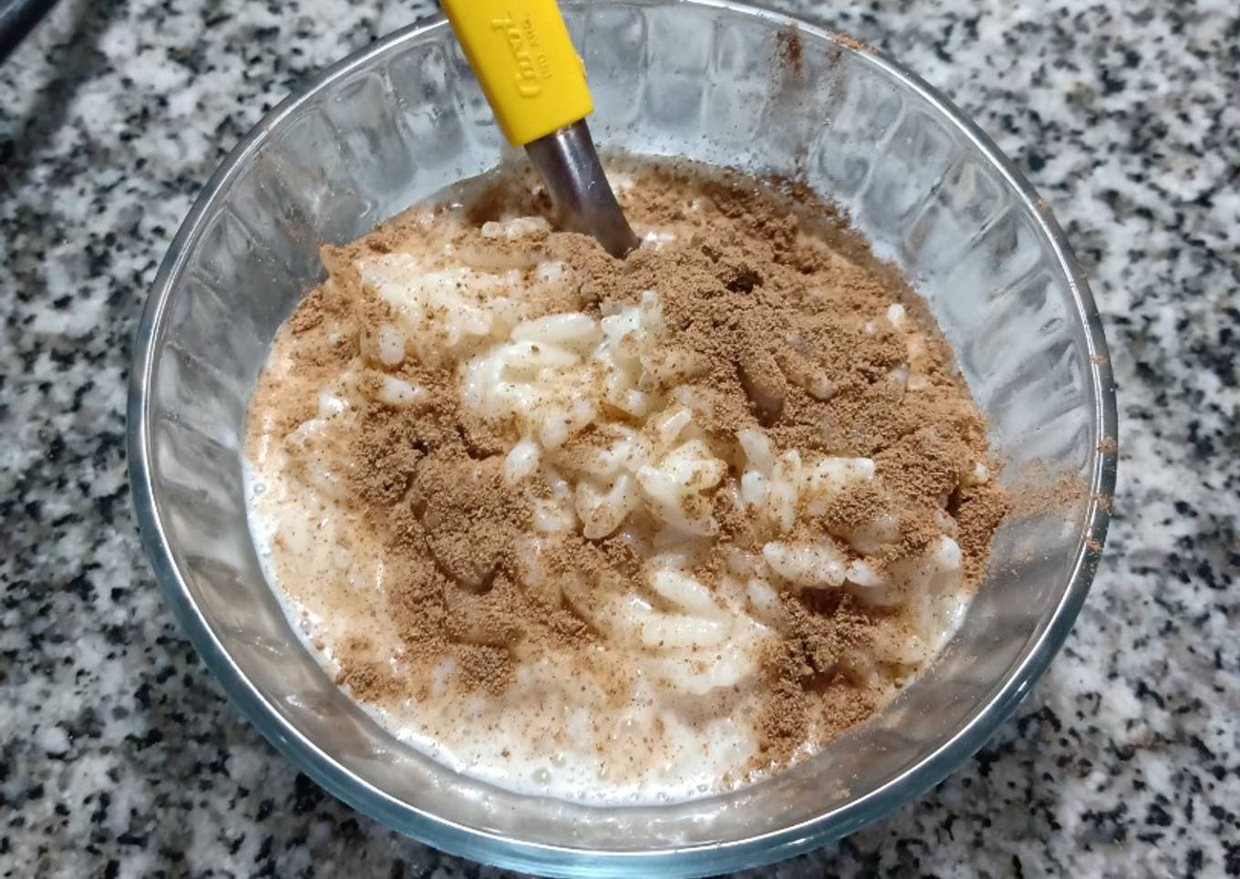 Arroz con leche light (130 cal por porción)