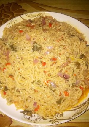A picture of Sharp sharp indomie.