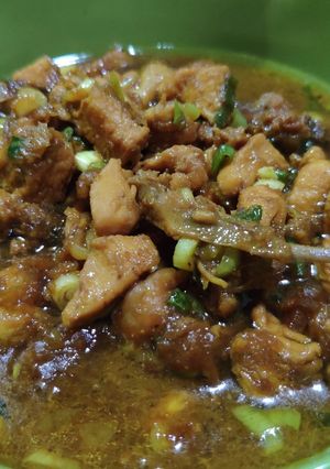 Foto resep Ayam kecap toping mie ayam