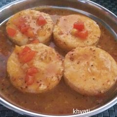 A picture of Idly rasam.