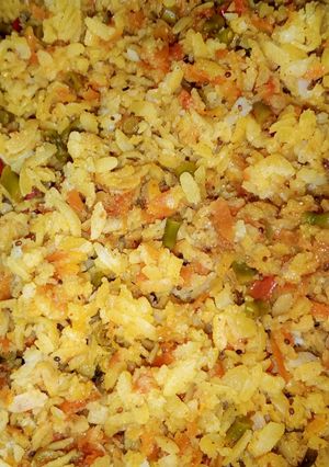 A picture of Masala poha.