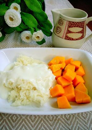 Foto resep Mango Sticky Rice (aka. Ketan Mangga)