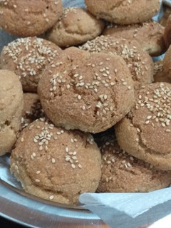 Una foto de Pan de sésamo keto