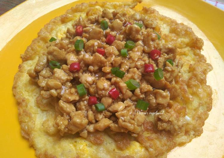 Chiken Thai omelette