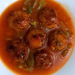 A picture of Veg-Manchurian.