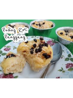 Foto resep Puding roti panggang lembuutttt