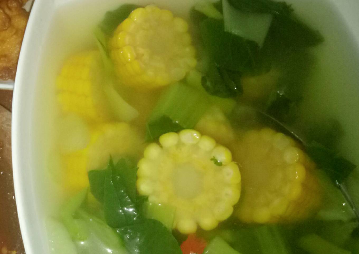 Sayur sup seger