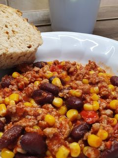 Chilis bab recept fotója