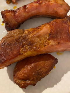 Una foto de Costilla barbacoa en air fryer