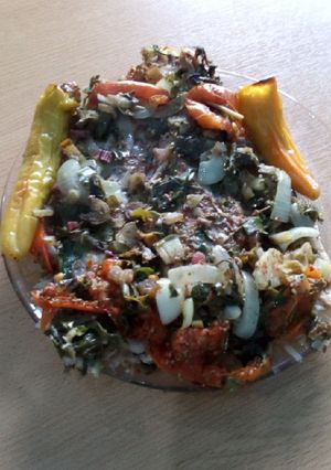 Foto principal de Pescado: Carpa con Vegetales al Horno.🇦🇷❤️