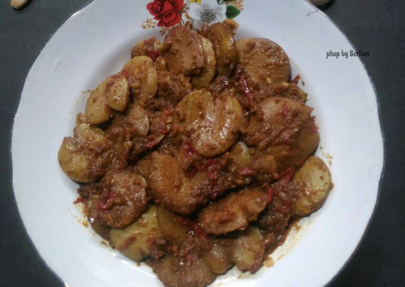 Semur jengkol Betawi