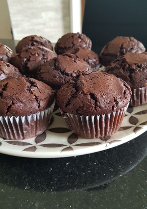 Csokis muffin recept fotója