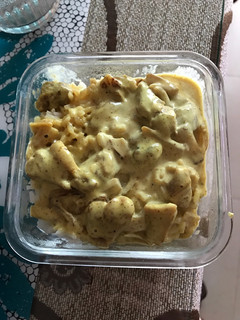 Una foto de Arroz con crema de curry 🍚