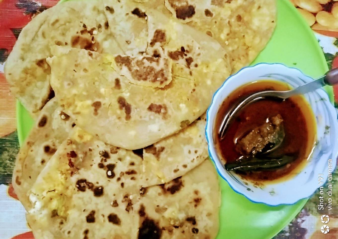 Healthy Paneer Paratha