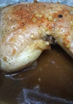 Una foto de Pollo al limón