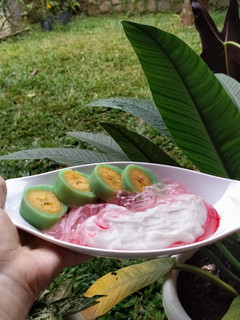 Foto resep Es Pisang Ijo