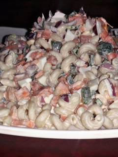 Salad din macaroni ainihin hoton girkin