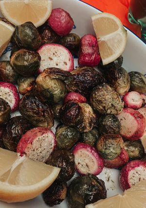Una foto de Verduras asadas ☺️