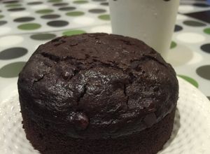 Airfryer Almost Famous Chocolate Cake A picture of Airfryer Almost Famous Chocolate Cake.