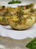 Papas al pesto