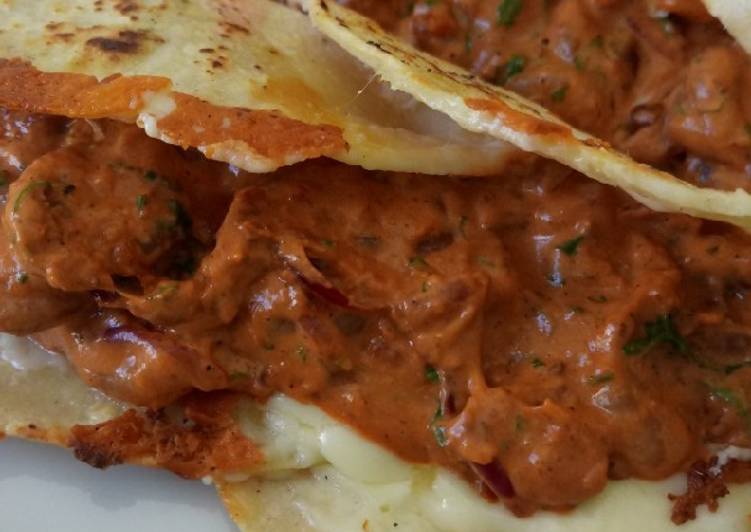 Quesadillas de camarón al chipotle Receta de Pumpkin Cookpad