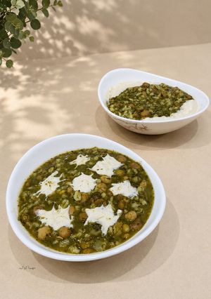 عکسی از دستور آش جو