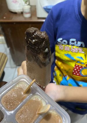 Foto resep Es Lolipop Milo Oreo