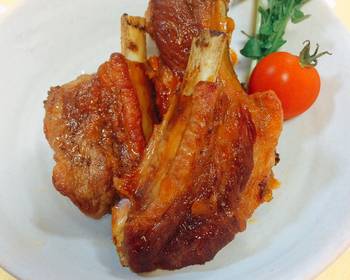 Ultimate, Prepare Braised pork spare ribs with jam  soy sauce Very Delicious