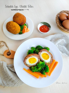 Foto resep 460. Schotch Eggs / Bistik Telur