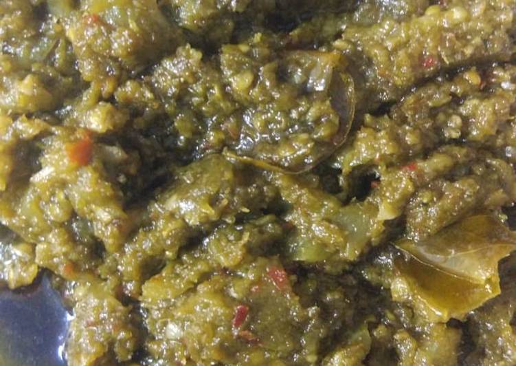 Resep Sambel Ijo Teri Medan yang Lezat Sekali