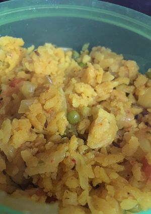 A picture of Veg poha.