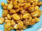 Una foto de gnocchi air fryer