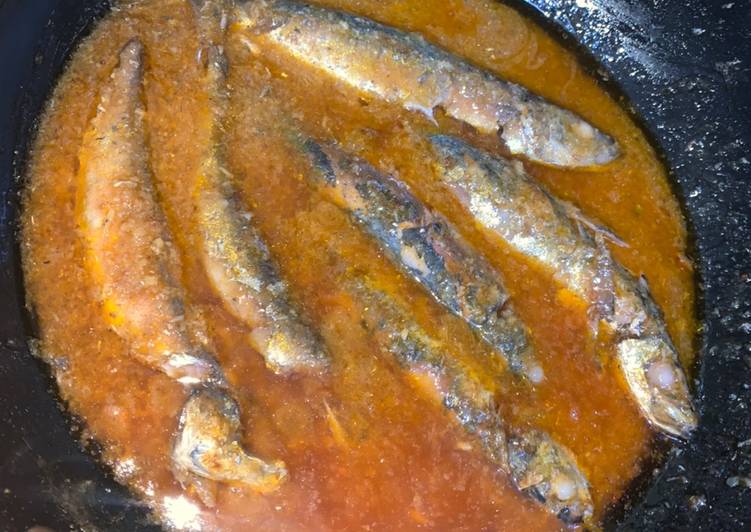 Resep Ikan Layang Saus Sarden Rumahan Jadi, tidak cukup satu